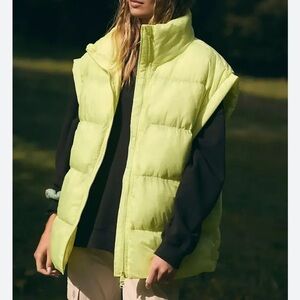 Free people In A Bubble Puffer Vest
